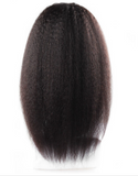 MONGOLIAN KINKY LACE FRONTAL WIG 13" X 4"