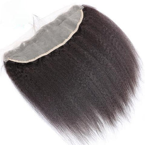 MONGOLIAN KINKY 13" X 4" LACE FRONTALS