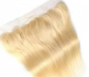 RUSSIAN BLONDE 613 STRAIGHT FRONTAL 13" X 4"